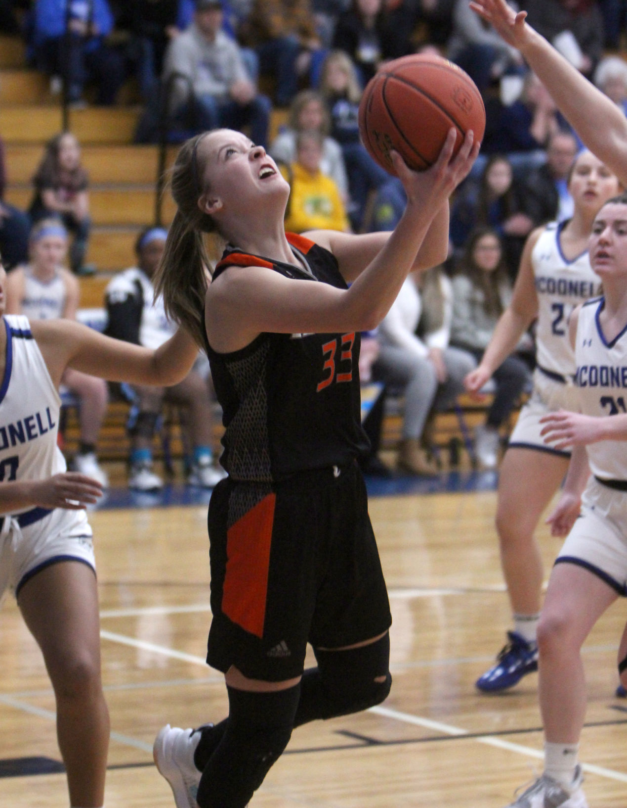Bloomer at McDonell girls basketball 1-22-22